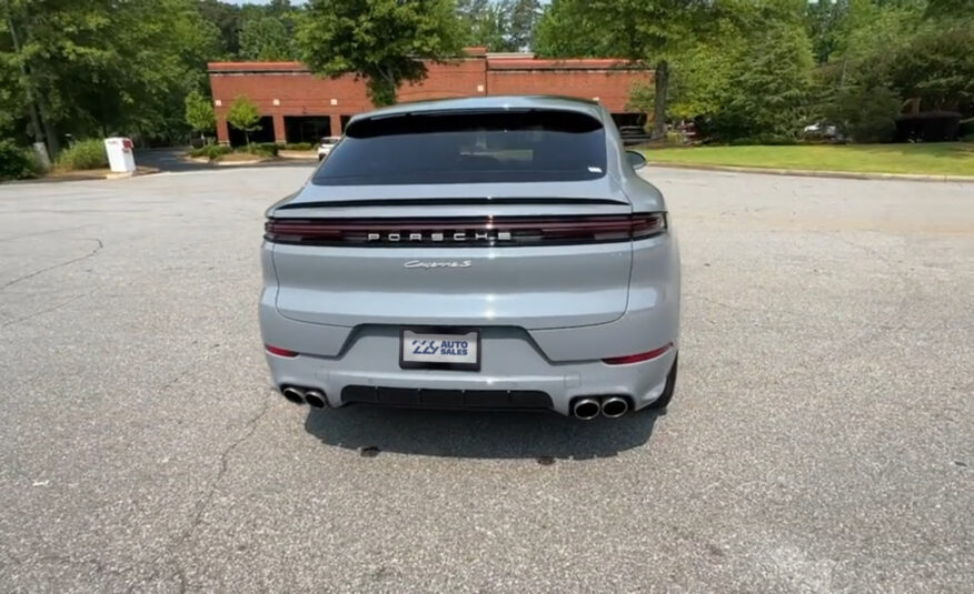 2024 Porsche Cayenne Coupe S